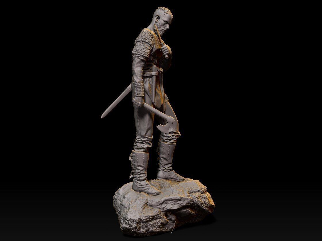 FLOKI VIKINGS 3D print model_1