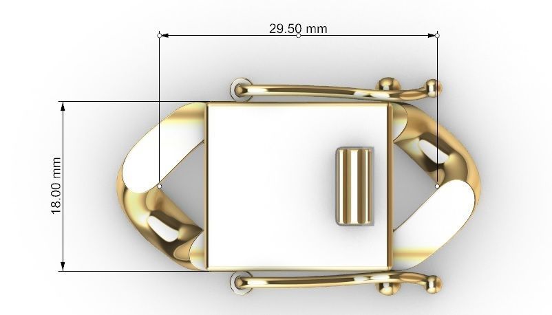 18 MM MIAMI CUBAN LINK CHAIN FOR BRACELET OR NECKLACE 3D print model_7