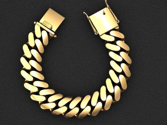 20 MM MIAMI CUBAN LINK CHAIN FOR BRACELET OR NECKLACE 3D print model_4