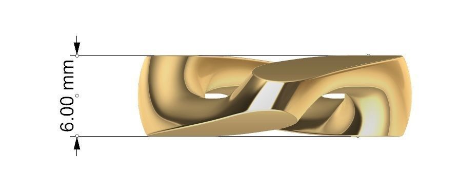 20 MM MIAMI CUBAN LINK CHAIN FOR BRACELET OR NECKLACE 3D print model_9