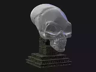 CRYSTAL SKULL INDIANA JONES 3D print model