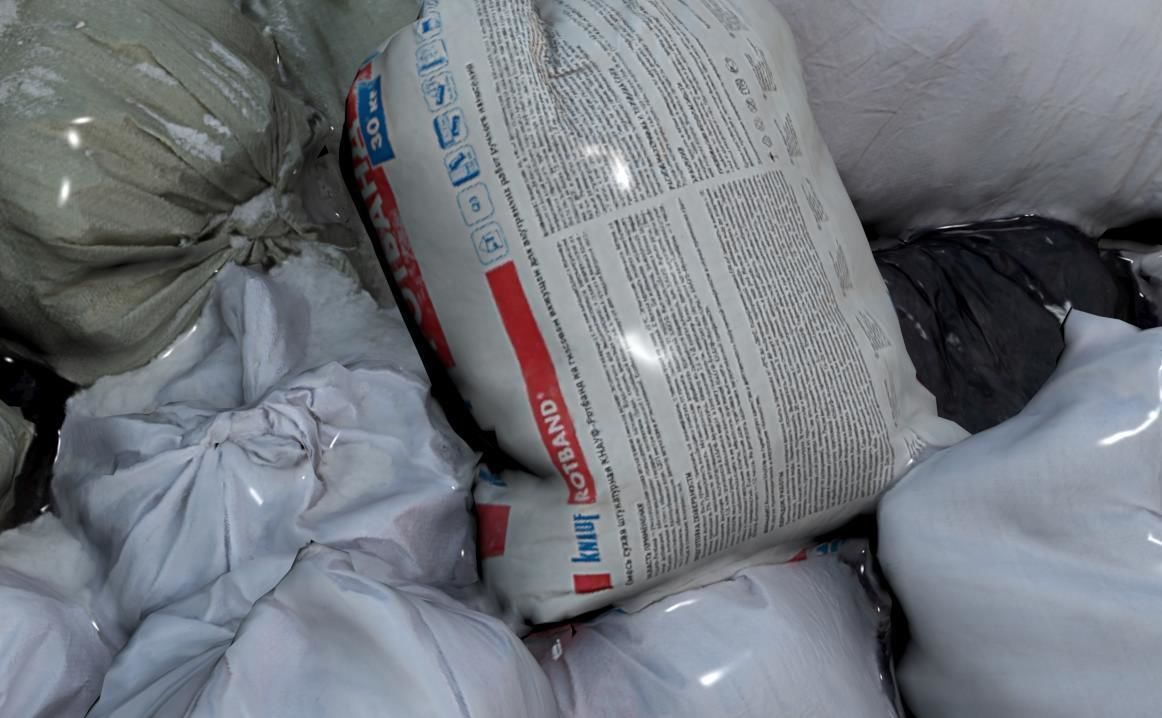 Ultra realistic pile of Garbage 3D model_7