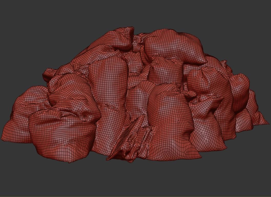 Ultra realistic pile of Garbage 3D model_11