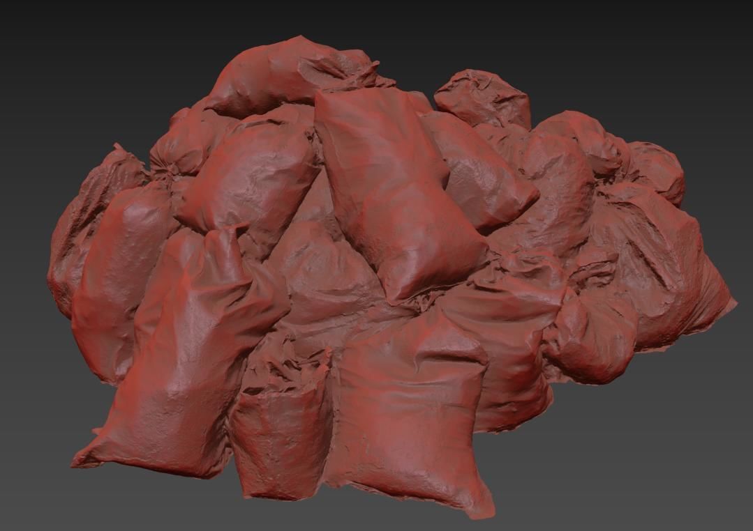 Ultra realistic pile of Garbage 3D model_16