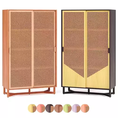 Rattan Closet By adjustable color