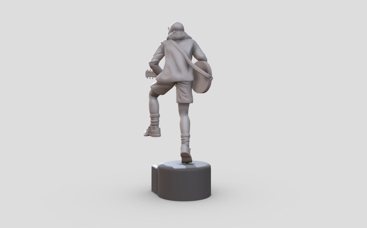 Angus Young - ACDC 3D Printable 3D print model_6