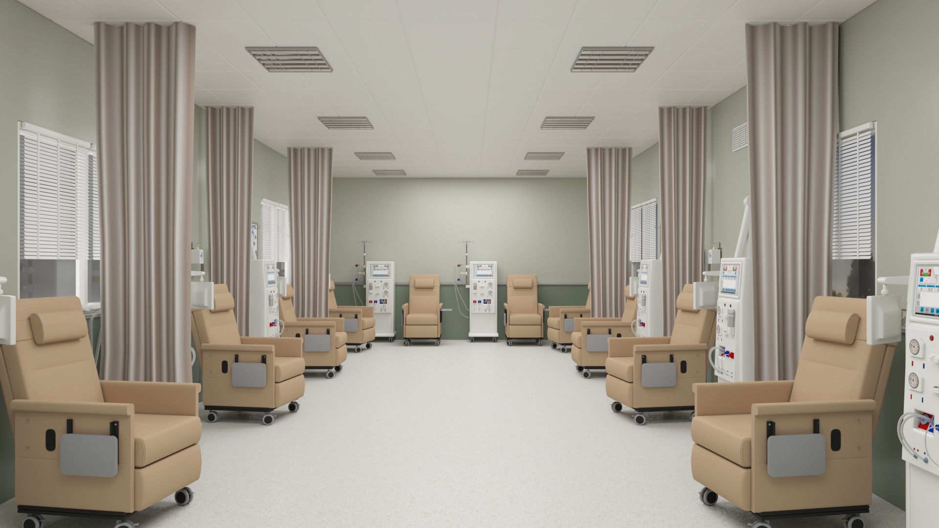 Dialysis Clinic Center 3Dmodel 3D model_2