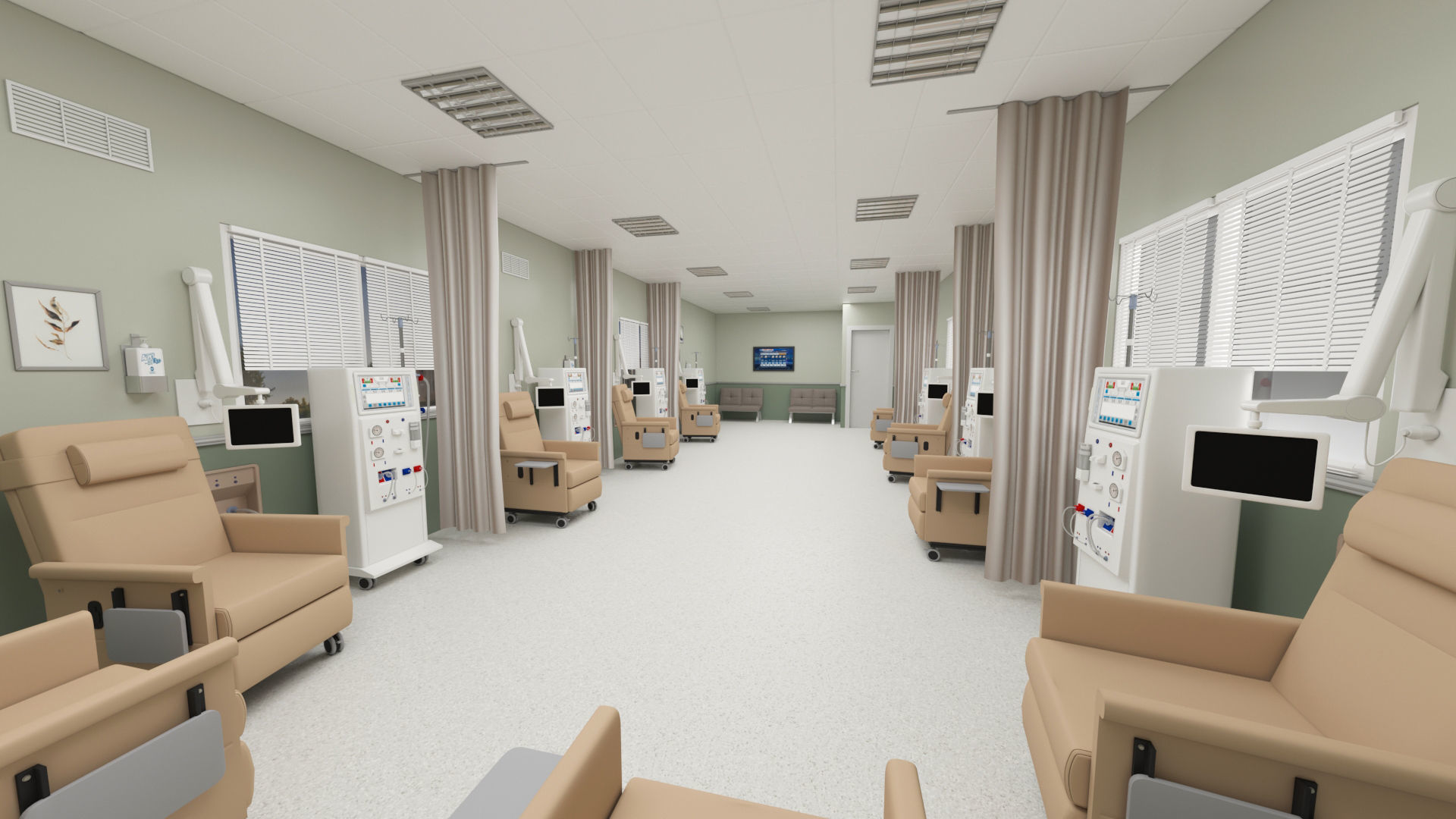 Dialysis Clinic Center 3Dmodel 3D model_1