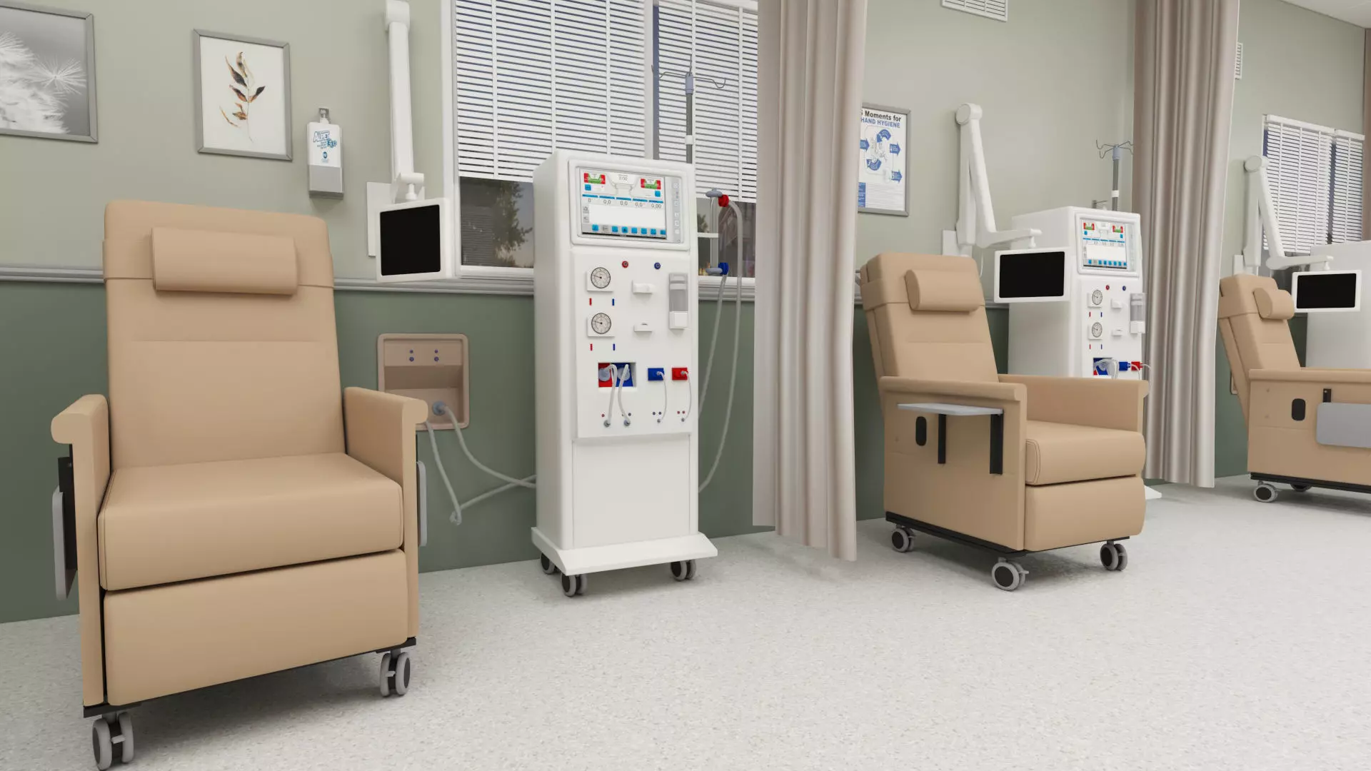 Dialysis Clinic Center 3Dmodel 3D model_0