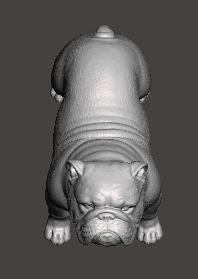 English Bulldog 3D Model 3D print model_6