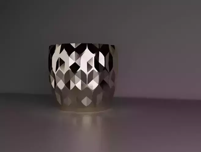 polygone vase 
