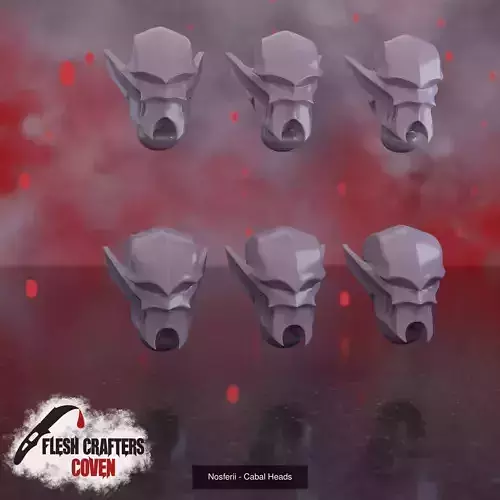 Cabal Legion Head and weapon bit Lot 3D Model Collection