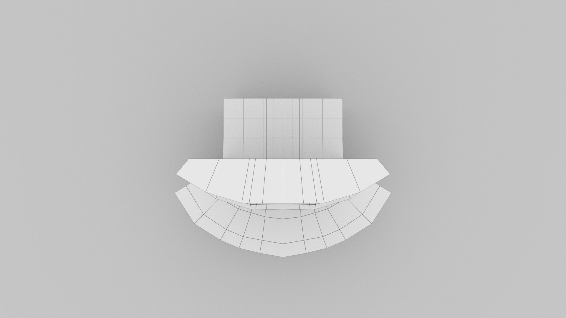 Stone Chimney Low-poly 3D model_9