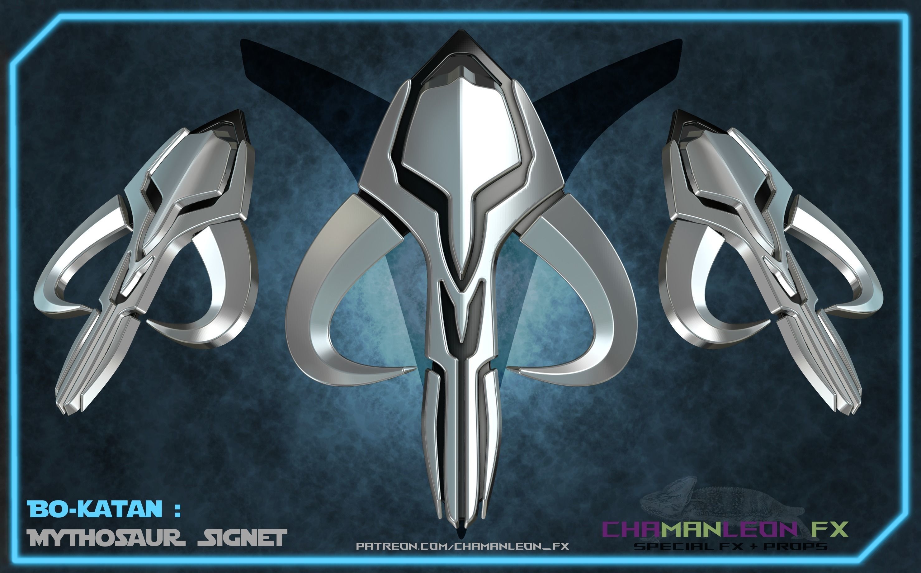 Bo Katan Armor Bundle The Mandalorian Cosplay 3D print model_18