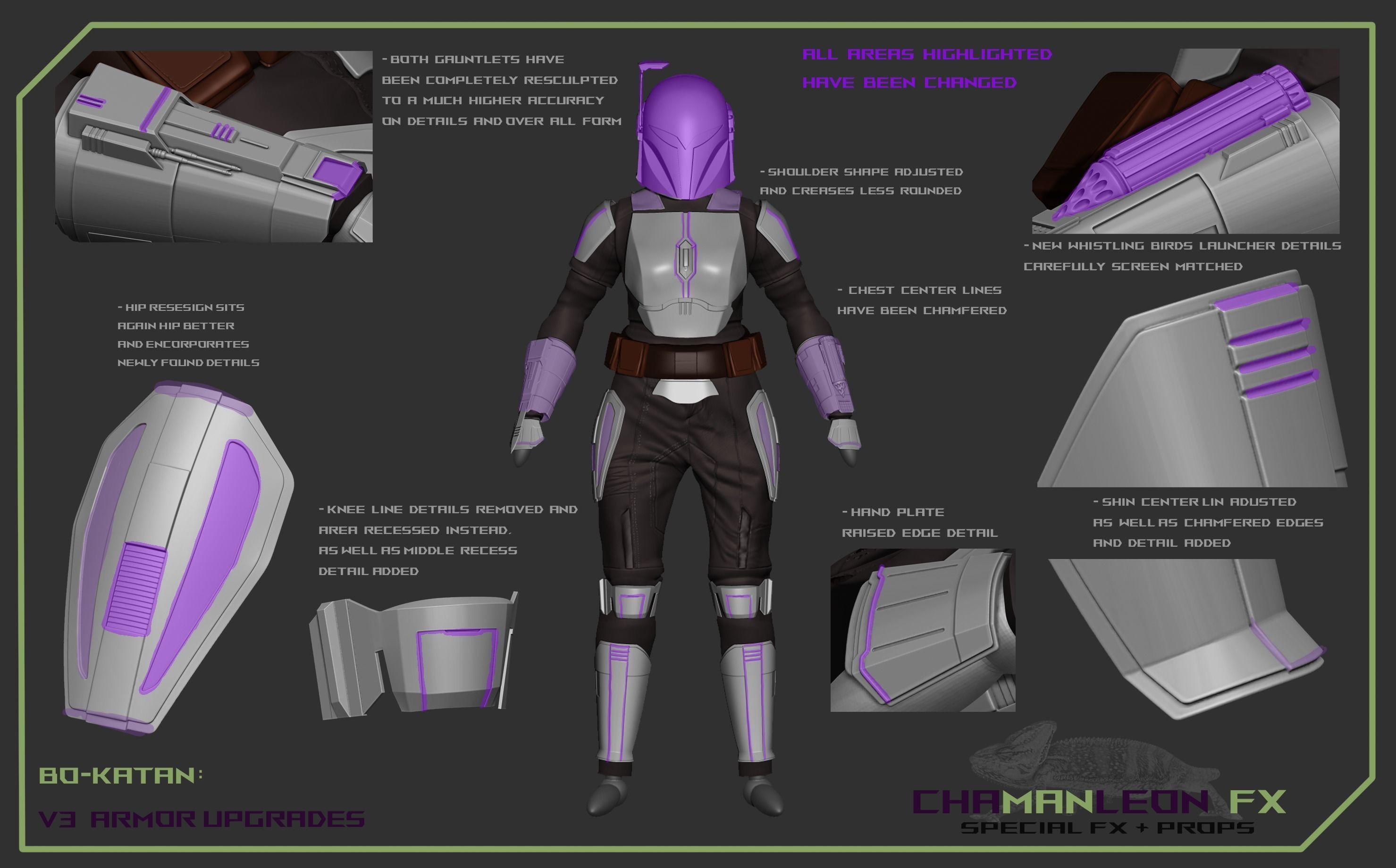 Bo Katan Armor Bundle The Mandalorian Cosplay 3D print model_0