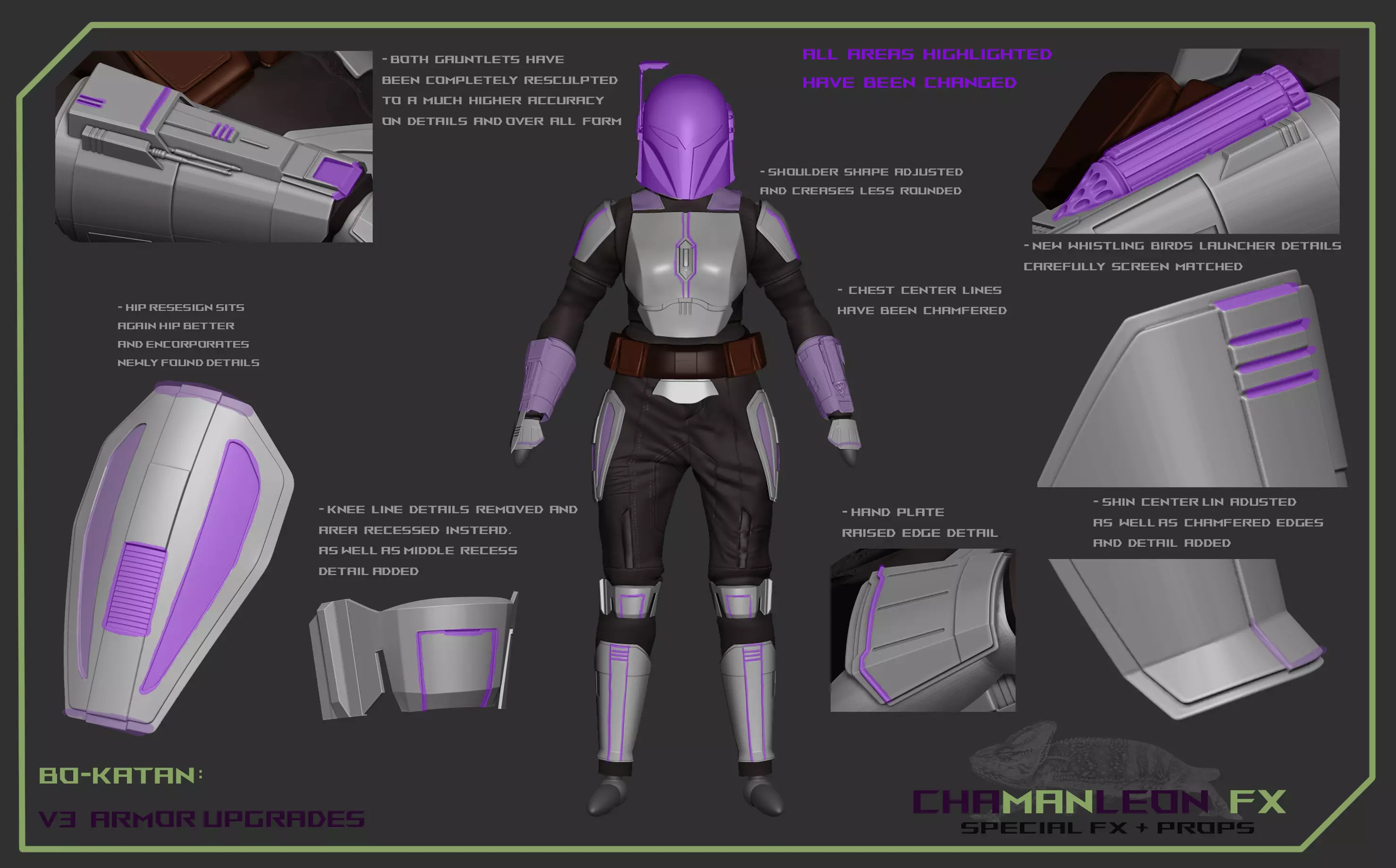 Bo Katan Armor Bundle The Mandalorian Cosplay 3D print model_0