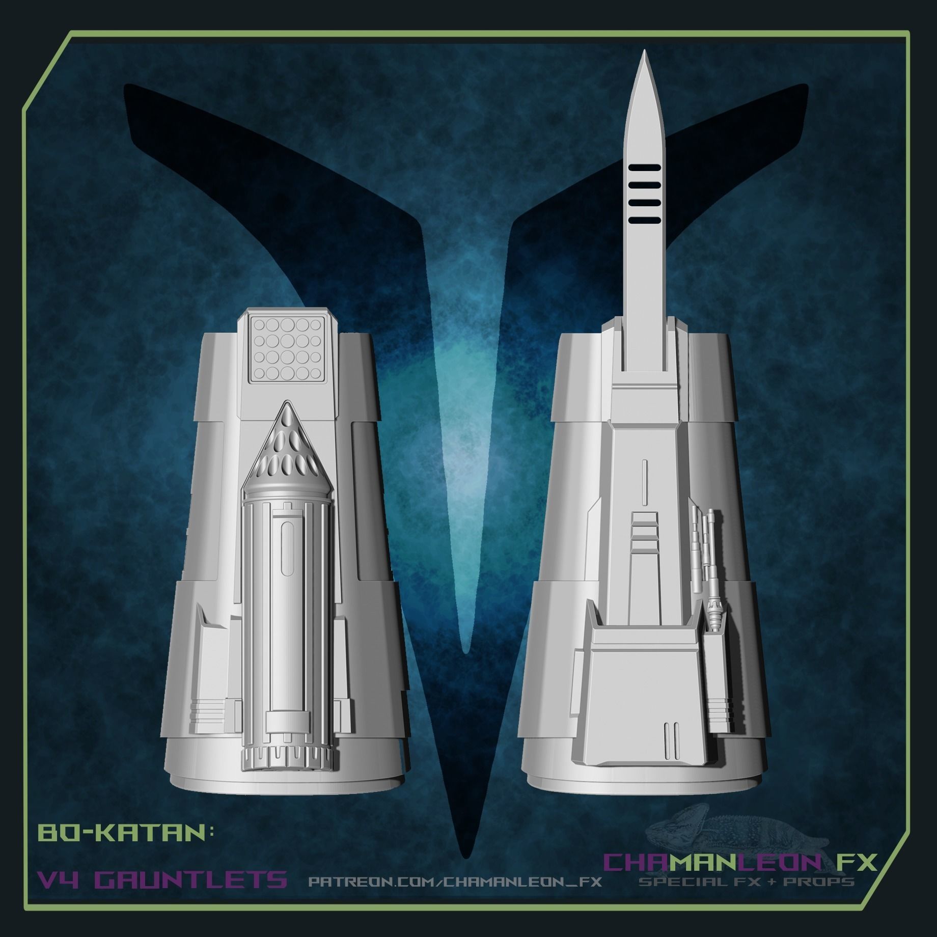 Bo Katan Armor Bundle The Mandalorian Cosplay 3D print model_7