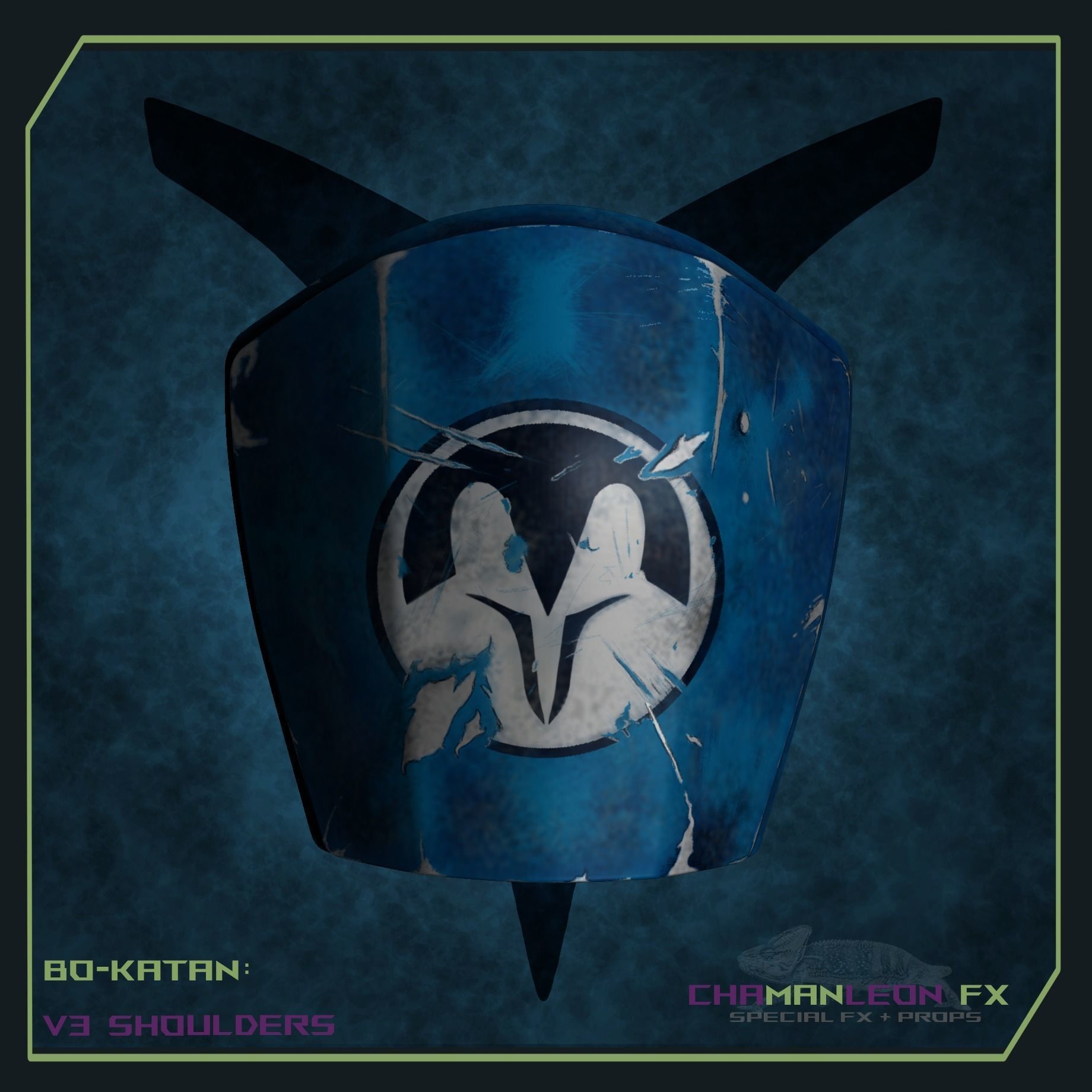 Bo Katan Armor Bundle The Mandalorian Cosplay 3D print model_3