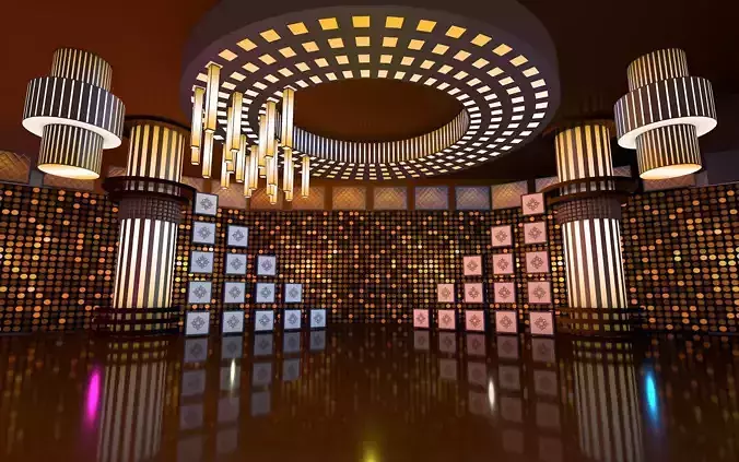 virtual set for entertainment show