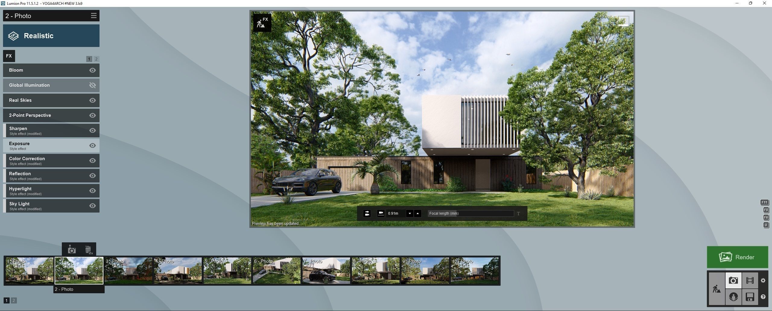 SCENE LUMION 9 AND ABOVE HOUSE BY YOGA4ARCH 3D model_9