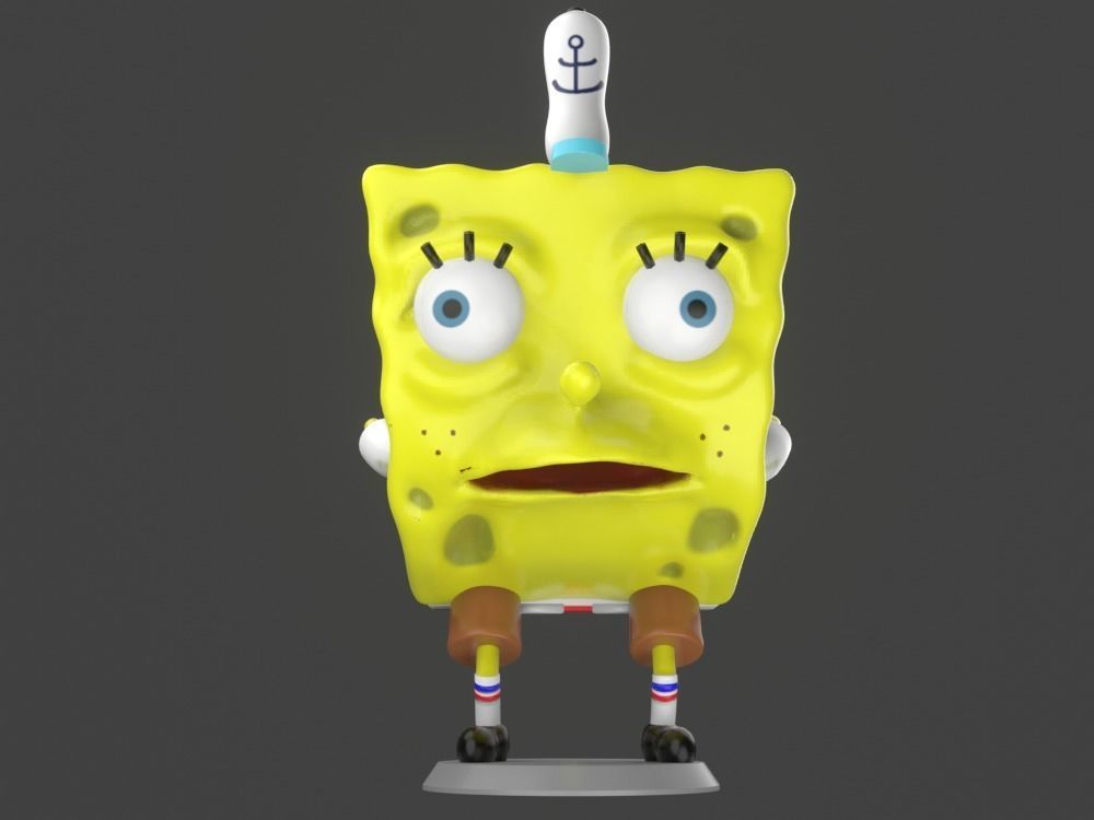 7 Printable models Spongebob memes pack print 3D print model_26