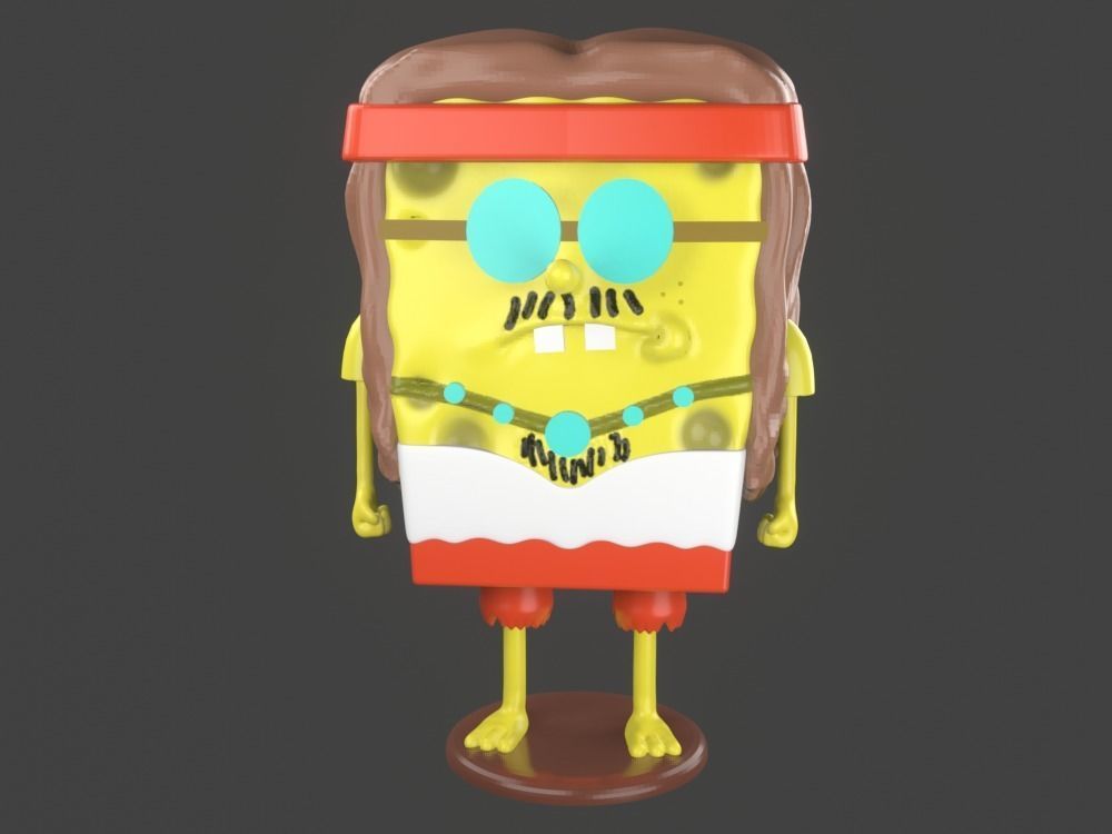 7 Printable models Spongebob memes pack print 3D print model_16