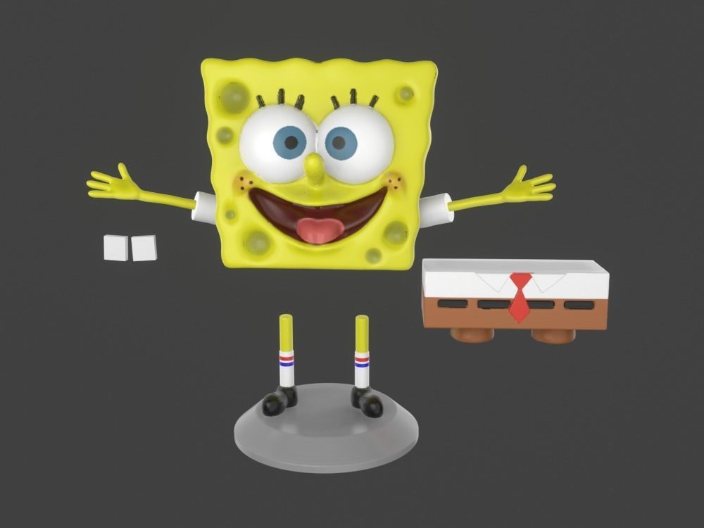 7 Printable models Spongebob memes pack print 3D print model_22