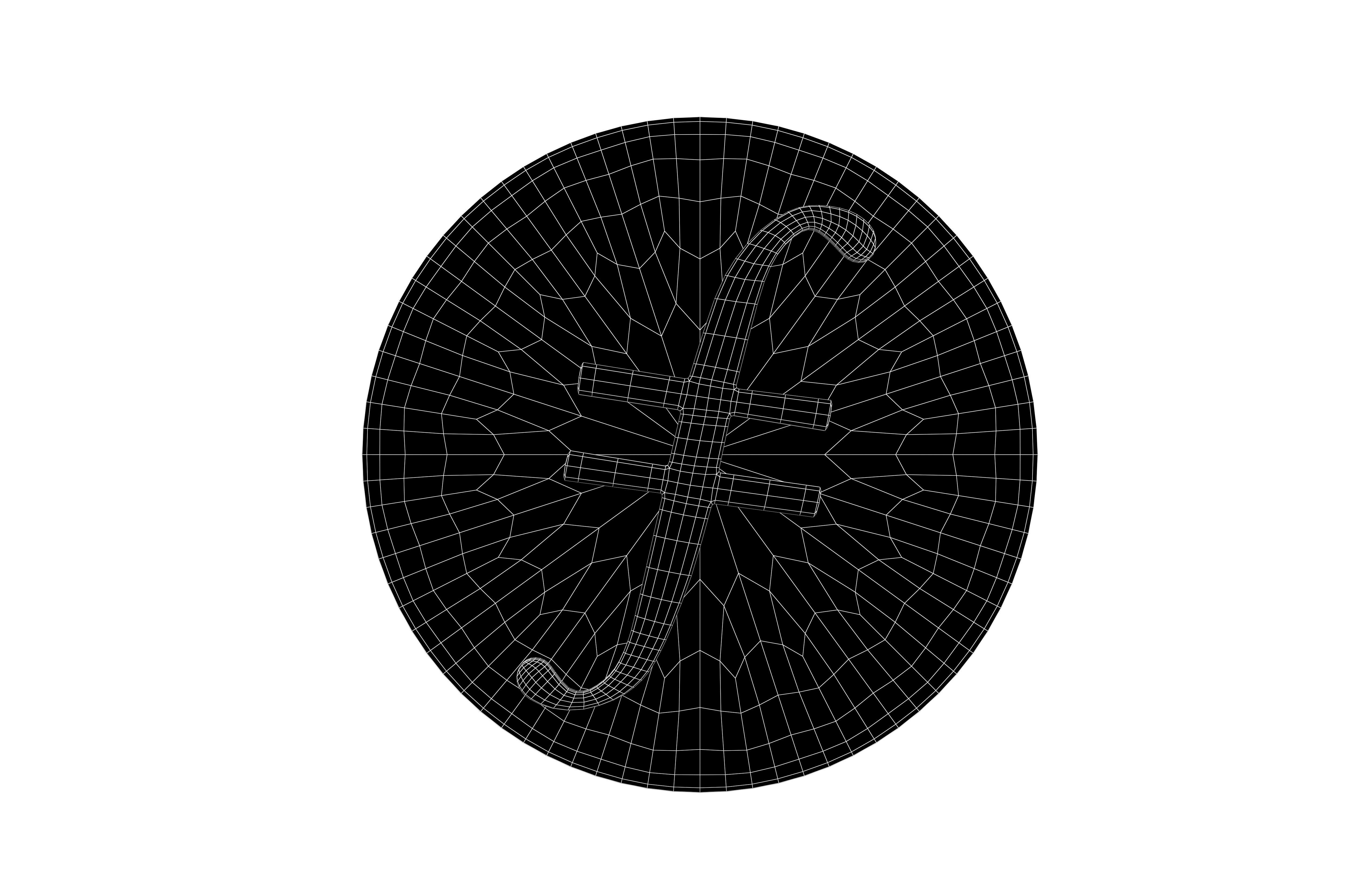 Filecoin v2 001 Low-poly 3D model_5