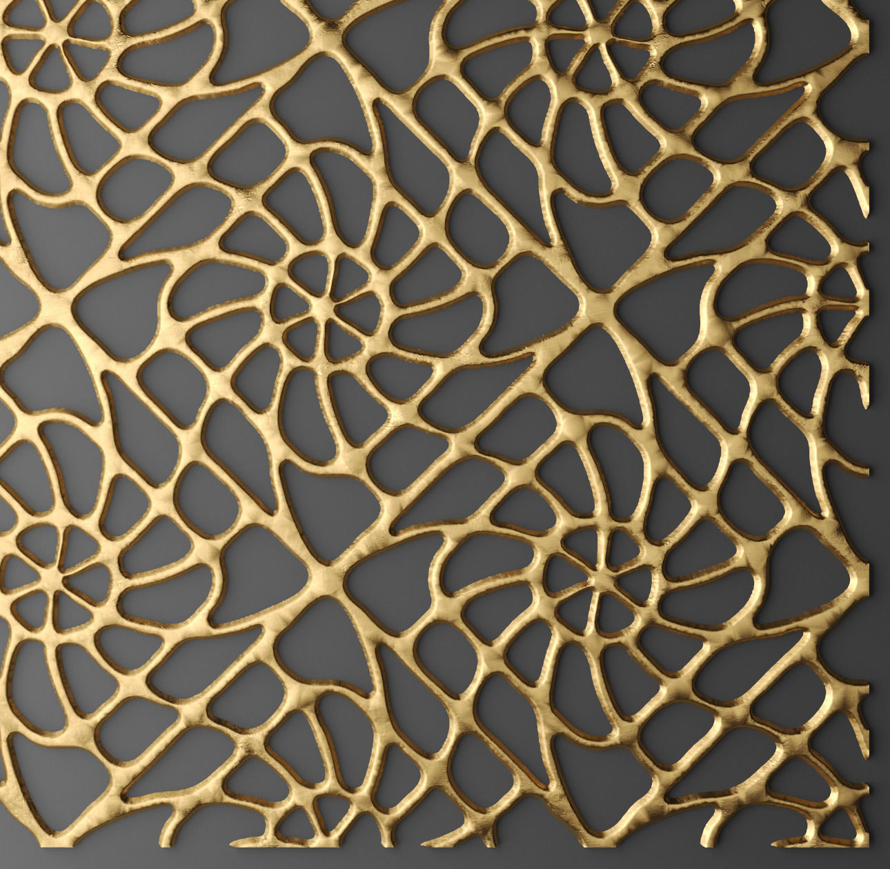 Panel lattice grille 3D 29 3D model_4