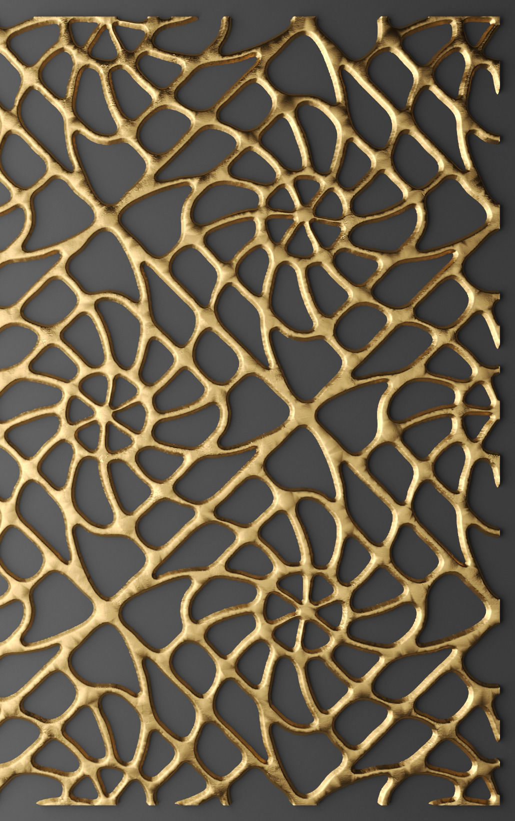 Panel lattice grille 3D 29 3D model_7