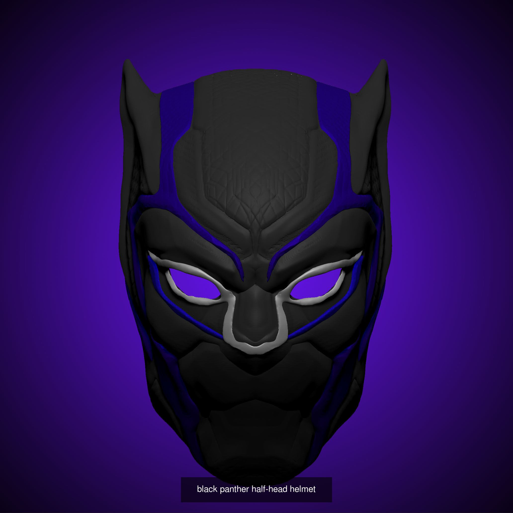 scifi mask and helmet models 3D Model Collection_7