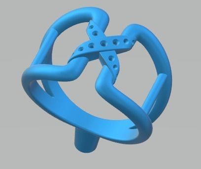 bague a filo X -CG151 3D print model_4