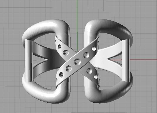bague a filo X -CG151 3D print model_6