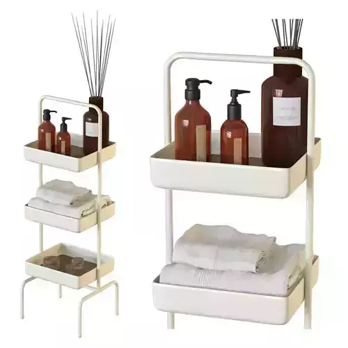 METAL AND WOOD STORAGE UNIT Zara home