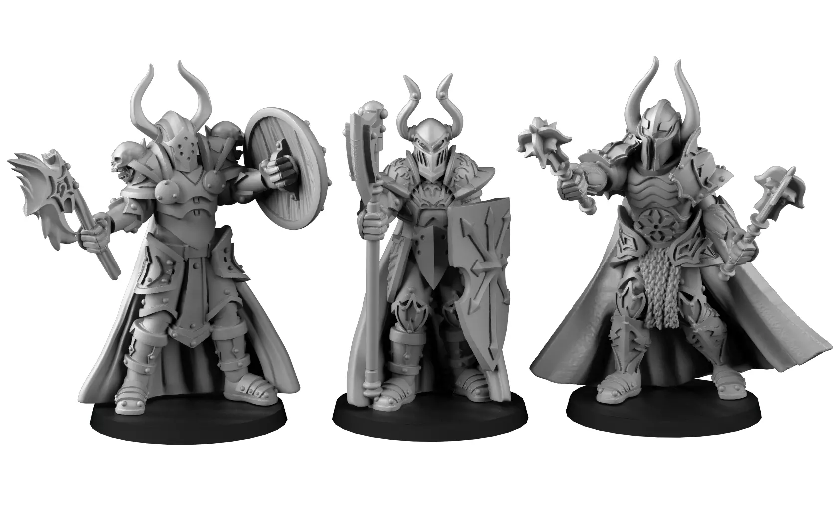 Chaos warrior 3D print model