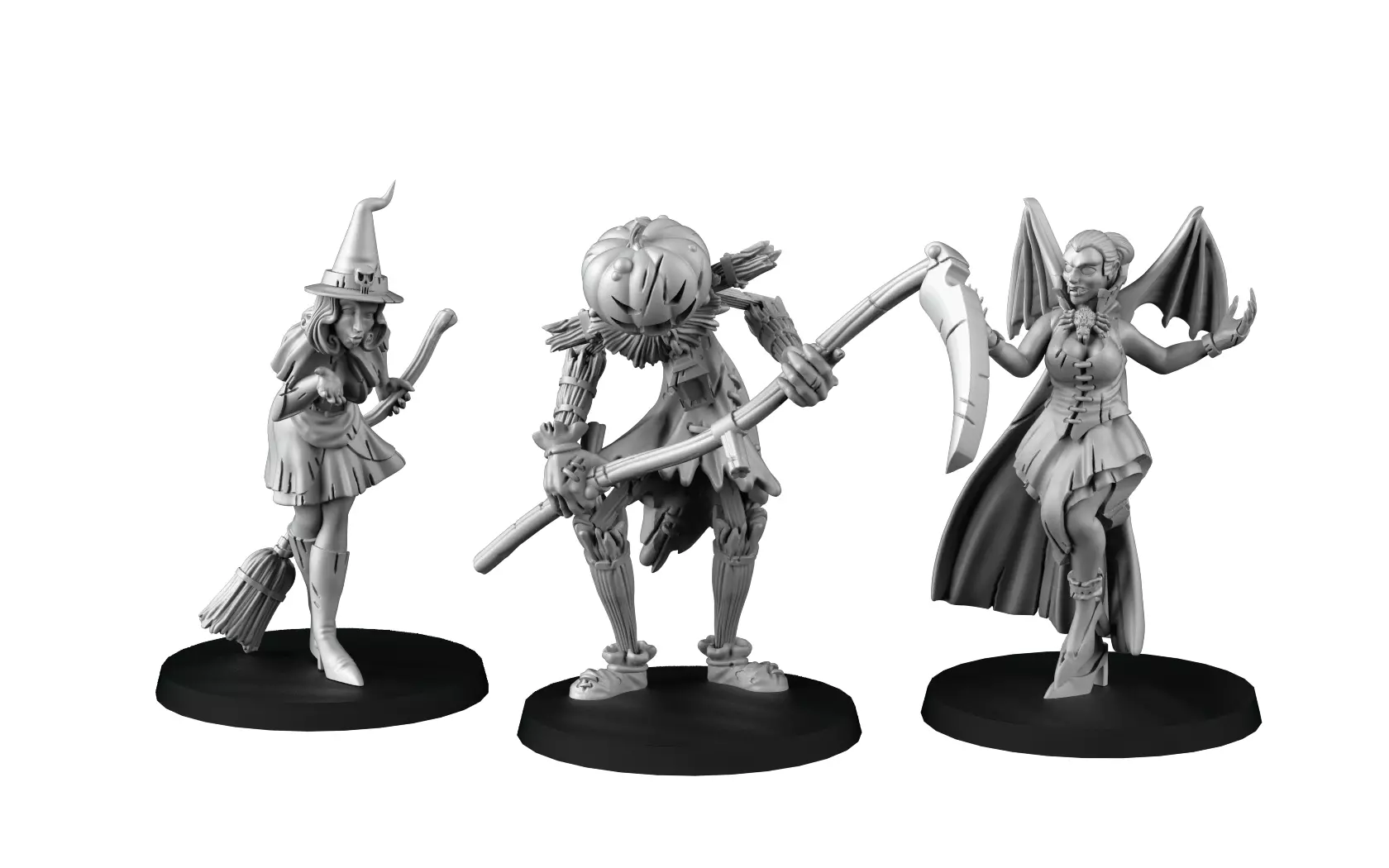 Halloween character 3D print model_0