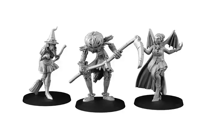 Halloween character 3D print model