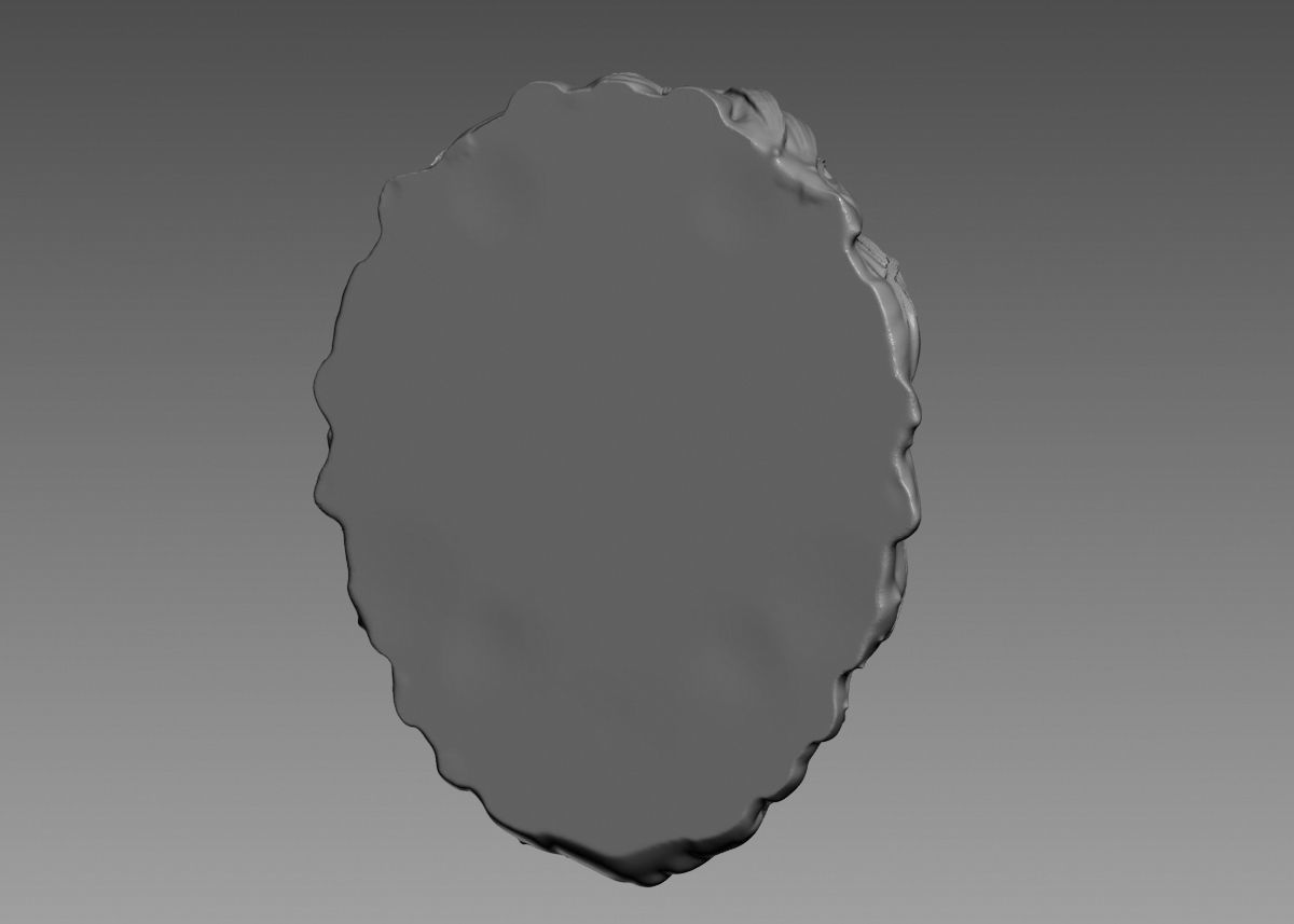 Lion Head Sculpture 3d print model 3D print model_27