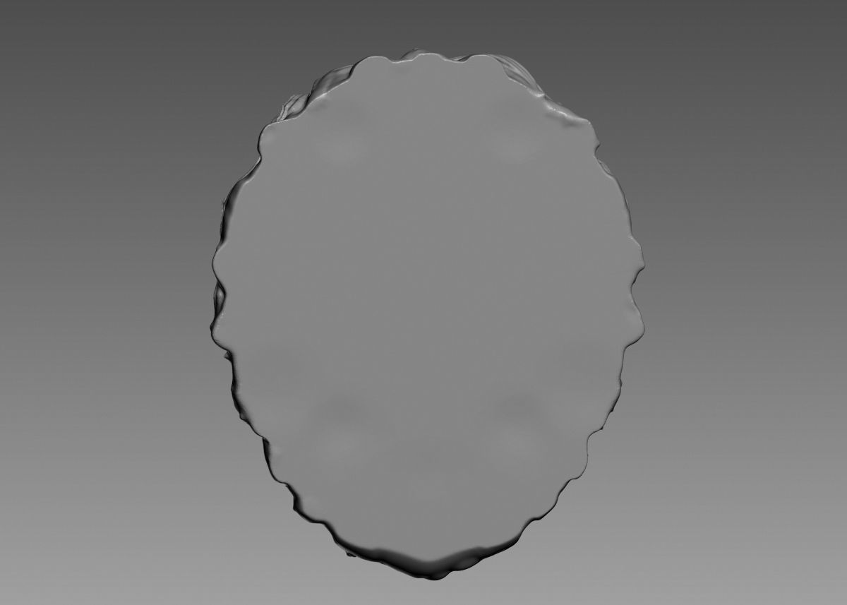 Lion Head Sculpture 3d print model 3D print model_31