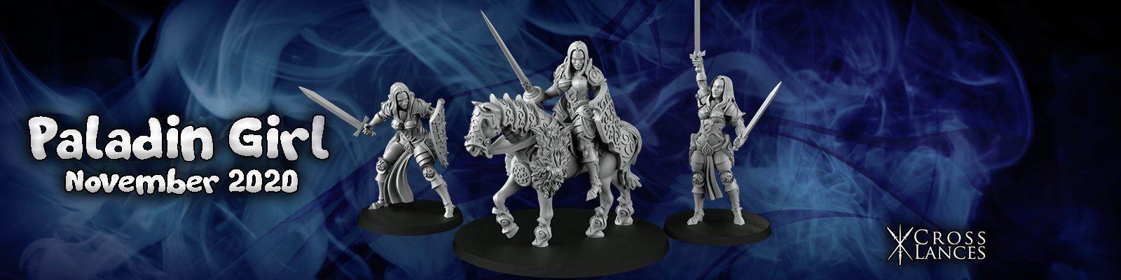 Paladin Girls 3D print model_5