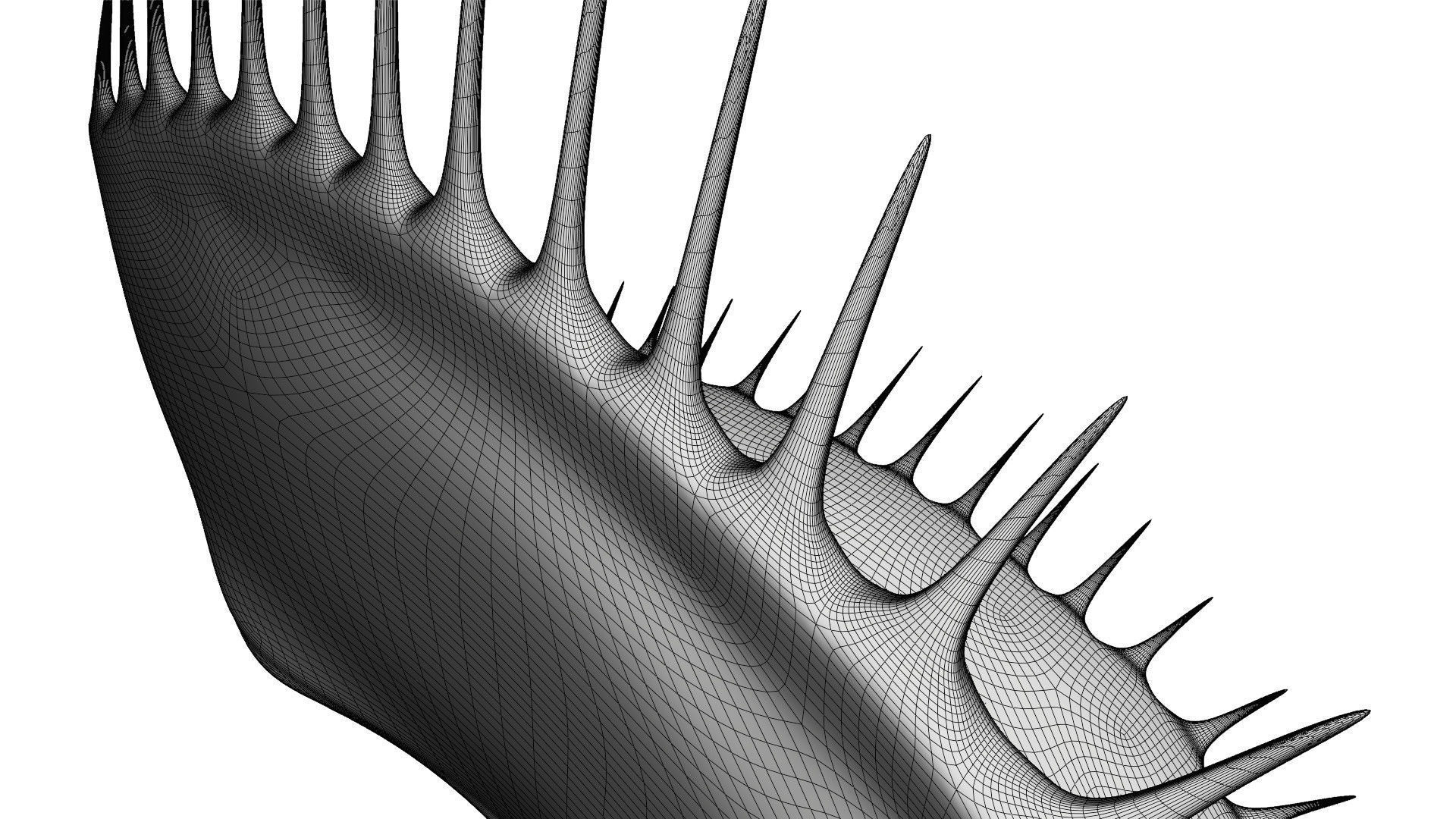 Venus flytrap 3D model_14