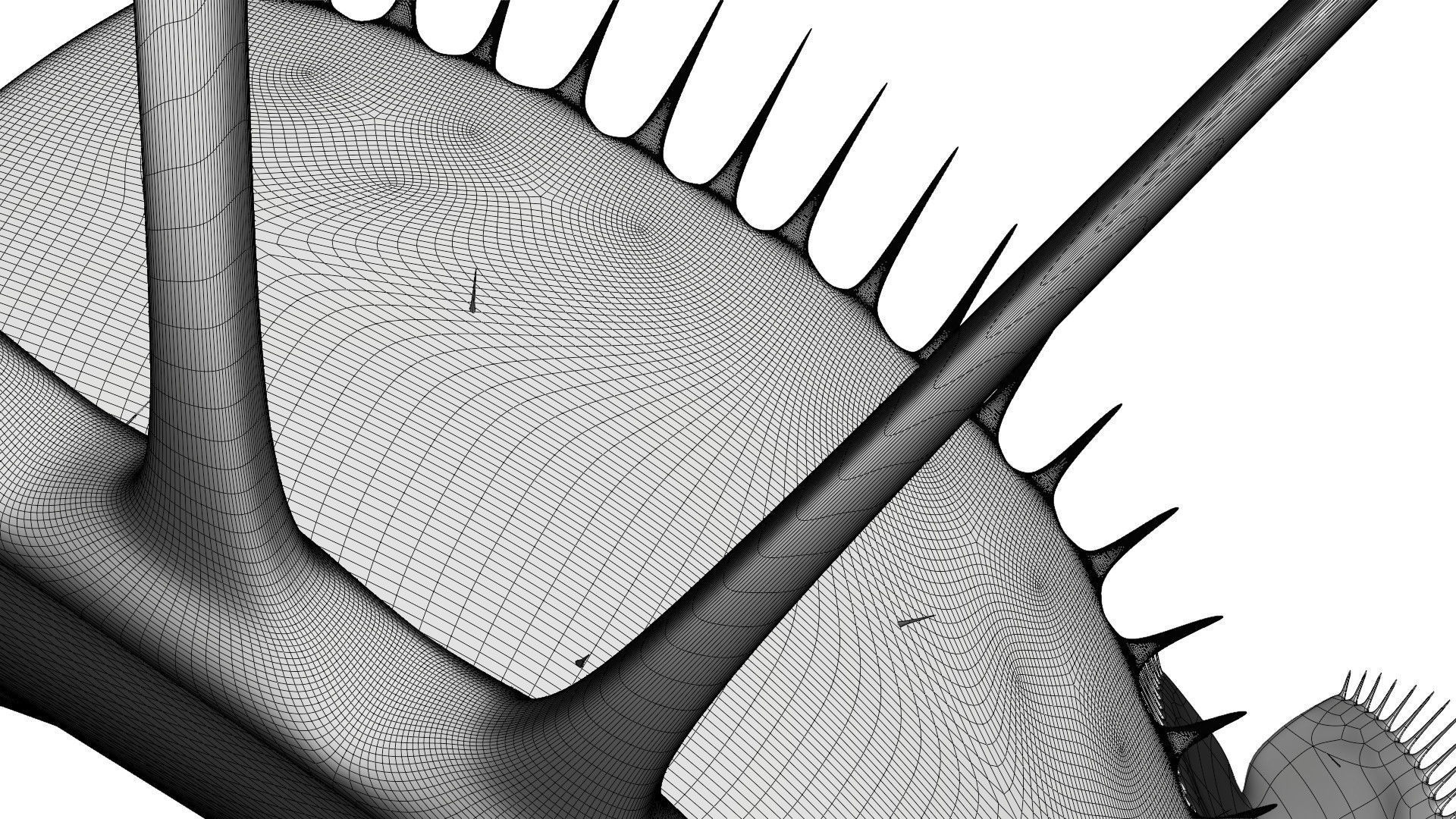 Venus flytrap 3D model_15