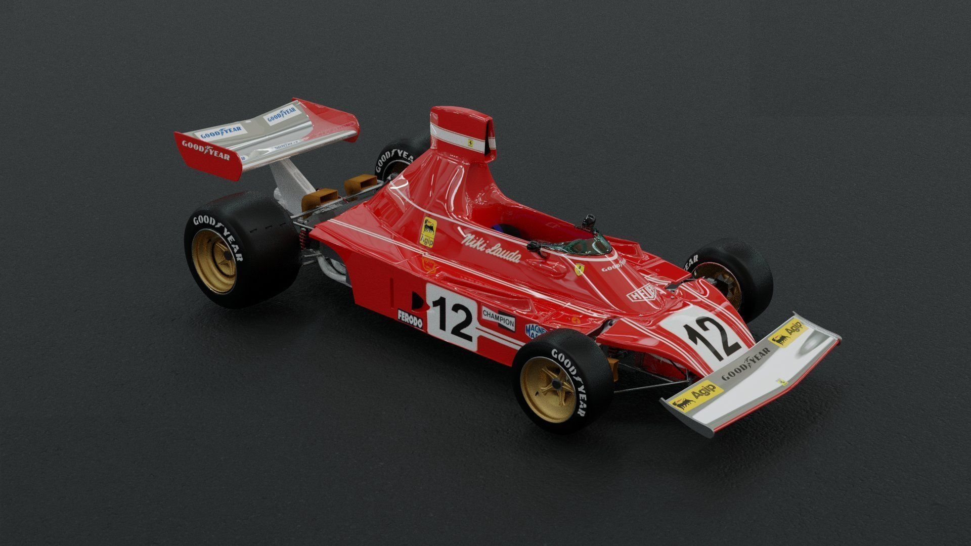Ferrari 312 B3 3D model_2