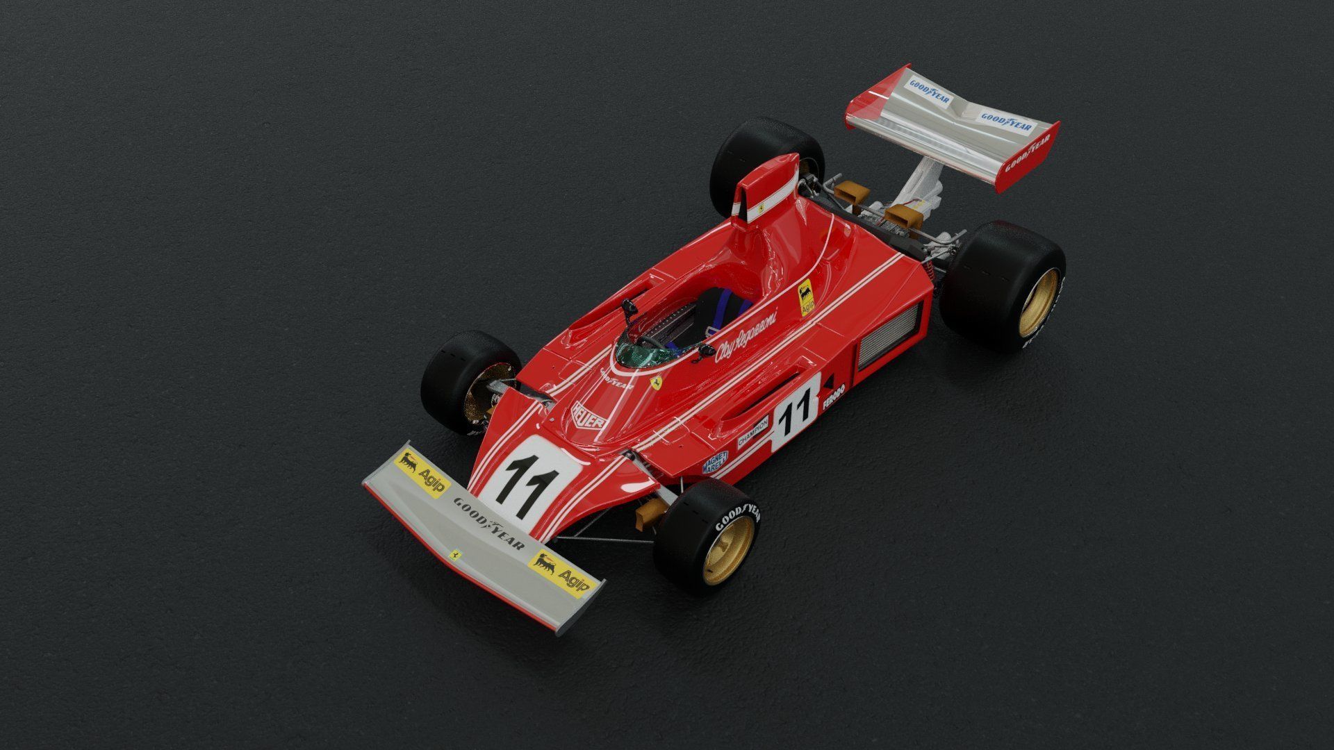 Ferrari 312 B3 3D model_7