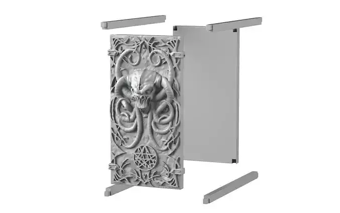 necronomicon bookend 3D print model