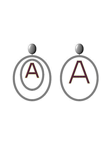 earrings -CG169  3D print model