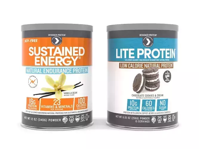 Protein Powder 3D model