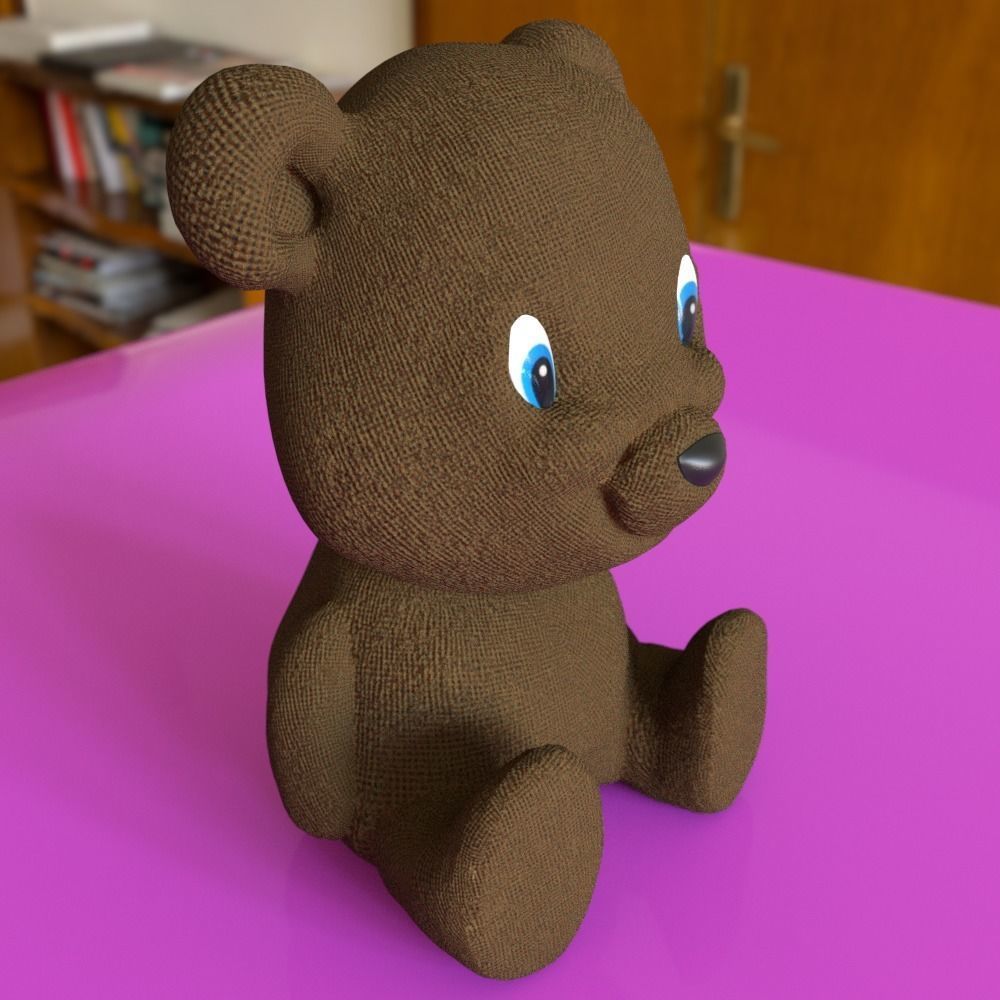 Teddy Bear 3D model_2