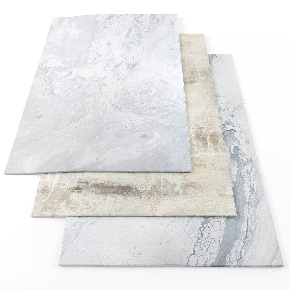 Rugs-964 set of marble tiles 3D model_0