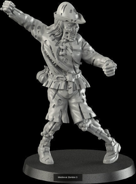 horde of undead bundle 3D Model Collection_25